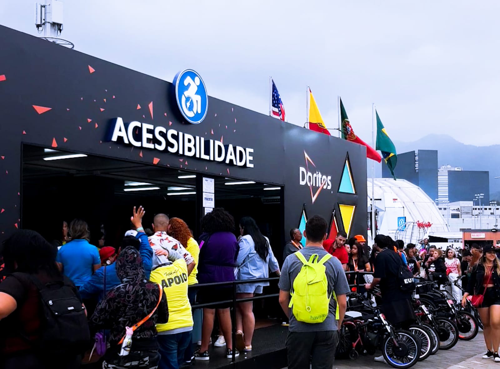 Acessibilidade na cidade do Rock