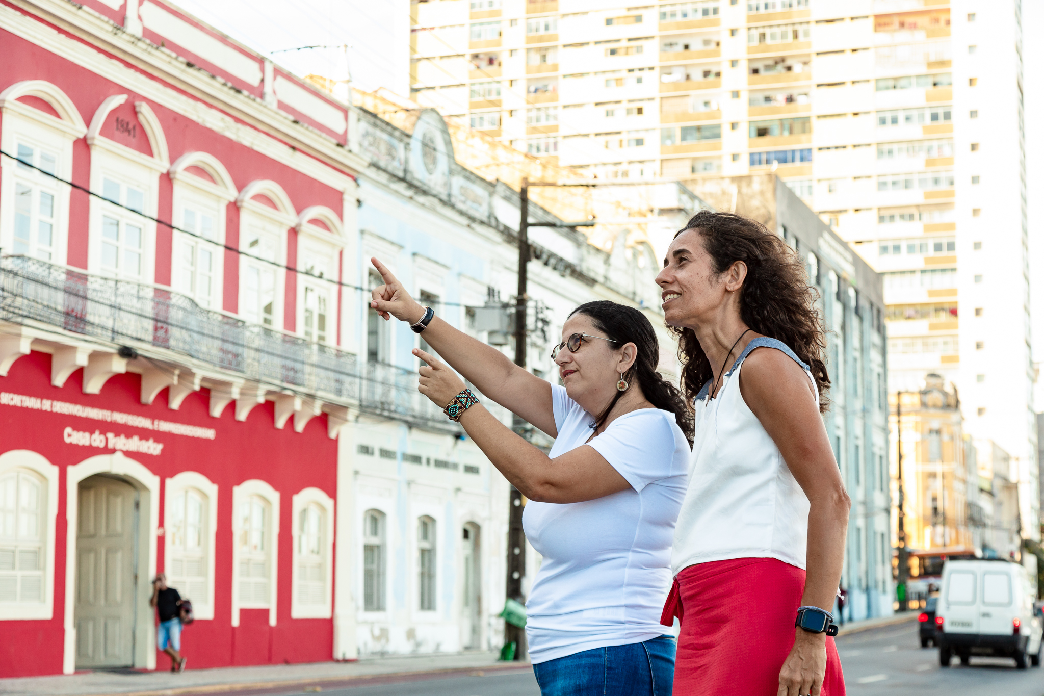 Projeto audiodescreve paisagens turísticas de parte da cidade do Recife